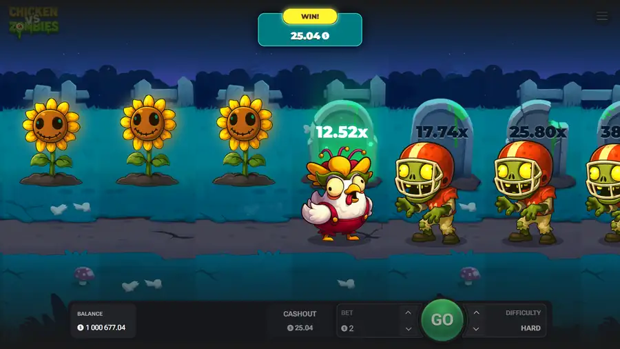 Chicken VS Zombies - Câștiguri în Joc